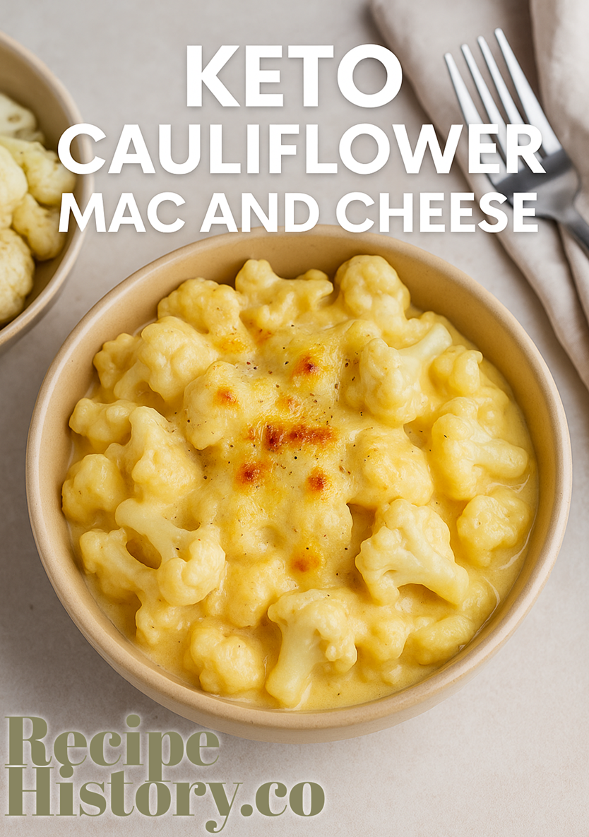 Cover image "Keto Cauliflower Mac and Cheese"